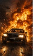 Affiche originale de genre pour les films d'action en streaming