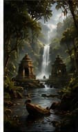 Affiche originale de genre pour les films d'aventure en streaming