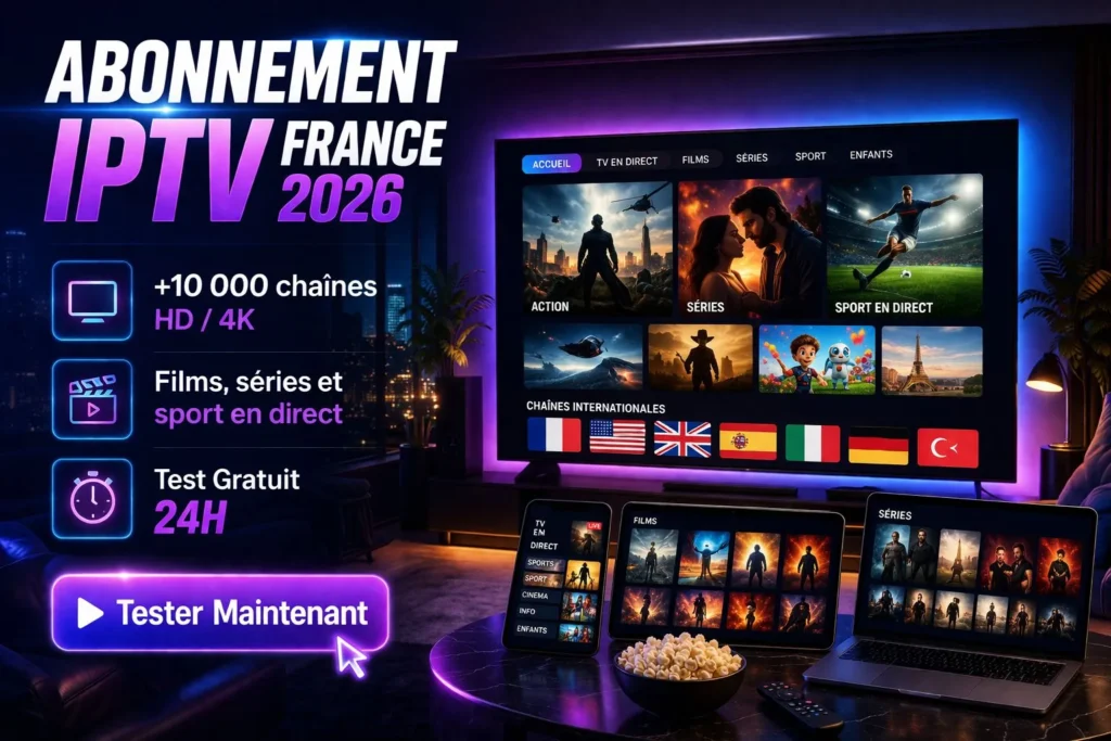 Abonnement IPTV France