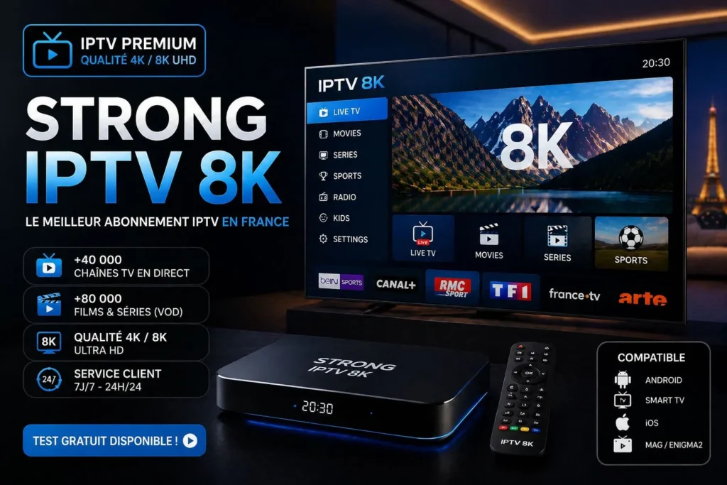 Strong IPTV 8K